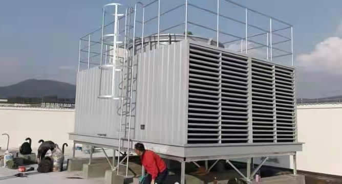 四川某药业公司横流冷却塔300吨*1台